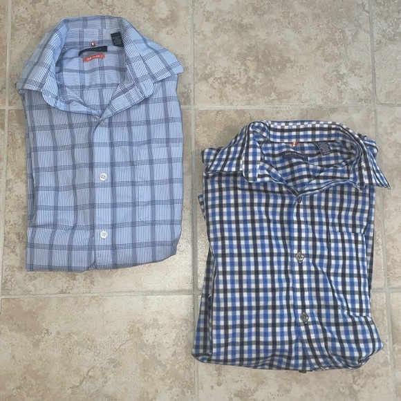 2 Men's Size S/P Van Heusen 14-14.5 Dress Shirts​ - Picture 12 of 12